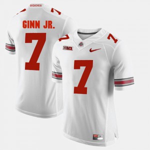 For Men's OSU Ted Ginn Jr. Jersey Alumni Football Game College #7 White 936751-721