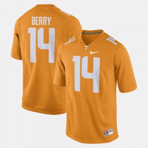 Alumni Football Game For Men Tennessee Vols Eric Berry Jersey Orange #14 NCAA 217955-285