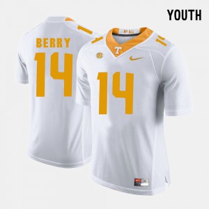 #14 High School University Of Tennessee Eric Berry Jersey For Kids College Football White 420952-474