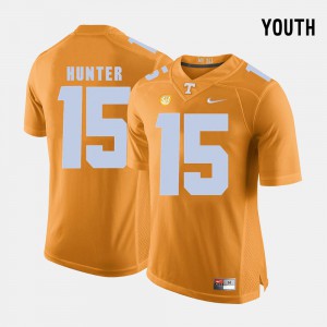 College Football Orange High School #15 Kids VOL Justin Hunter Jersey 326876-132