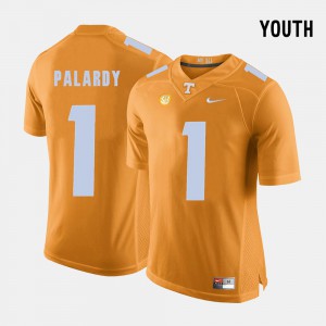 UT Volunteer Michael Palardy Jersey College Football For Kids Orange Alumni #1 724328-595