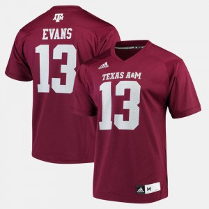 Stitch Aggies Mike Evans Jersey #13 For Men 2017 Special Games Maroon 301358-186