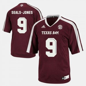 #9 Player Texas A&M Ricky Seals-Jones Jersey College Football Red Kids 498032-280