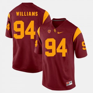 Red For Men Pac-12 Game USC Leonard Williams Jersey #94 Embroidery 567696-847
