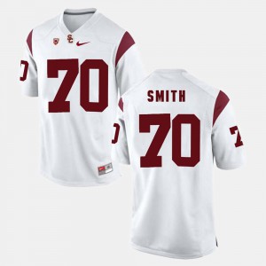 Men Pac-12 Game White USC Tyron Smith Jersey #70 Stitched 475069-169