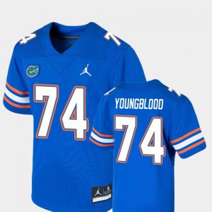 Stitched For Kids Royal Game UF Jack Youngblood Jersey College Football #74 425136-426