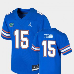 Florida Tim Tebow Jersey Youth Game #15 College Football Royal NCAA 344320-228