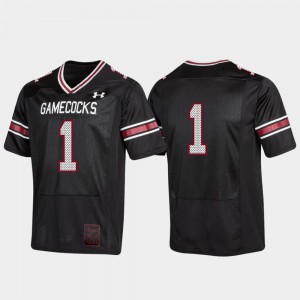 Stitch College Football Replica 150th Anniversary Youth(Kids) Black USC Gamecock Jersey #1 430794-500