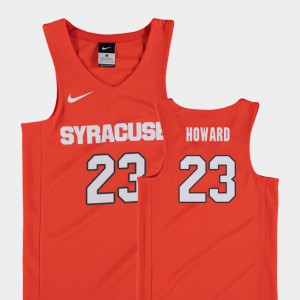 Replica Orange College Basketball Syracuse Frank Howard Jersey Stitched #23 Youth 884373-353